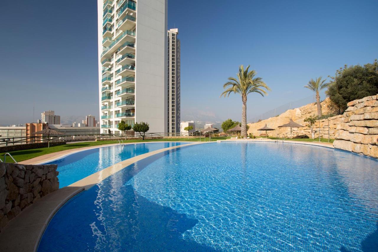 Benidorm High Rise Apartments - Sea Views - Torre Lugano المظهر الخارجي الصورة