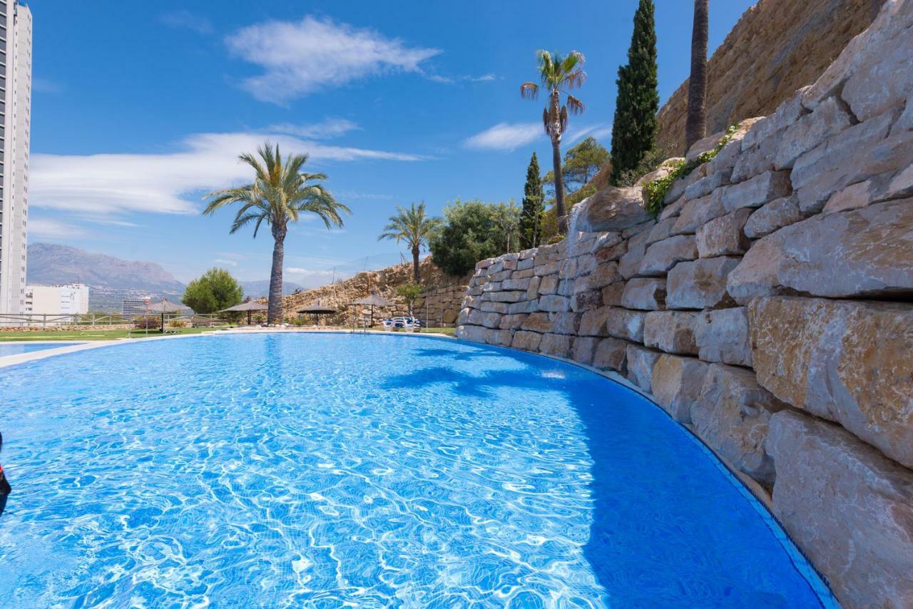 Benidorm High Rise Apartments - Sea Views - Torre Lugano المظهر الخارجي الصورة